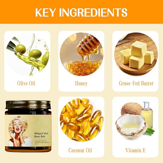 Lunakia - Beef Tallow Honey Moisturizer